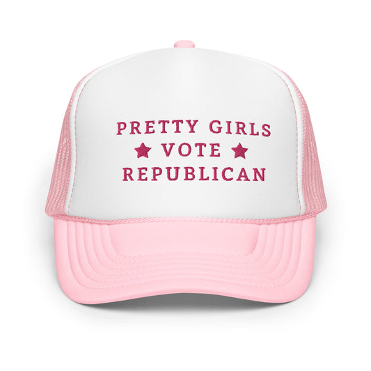 Pretty Girls Vote Republican Trucker Hat