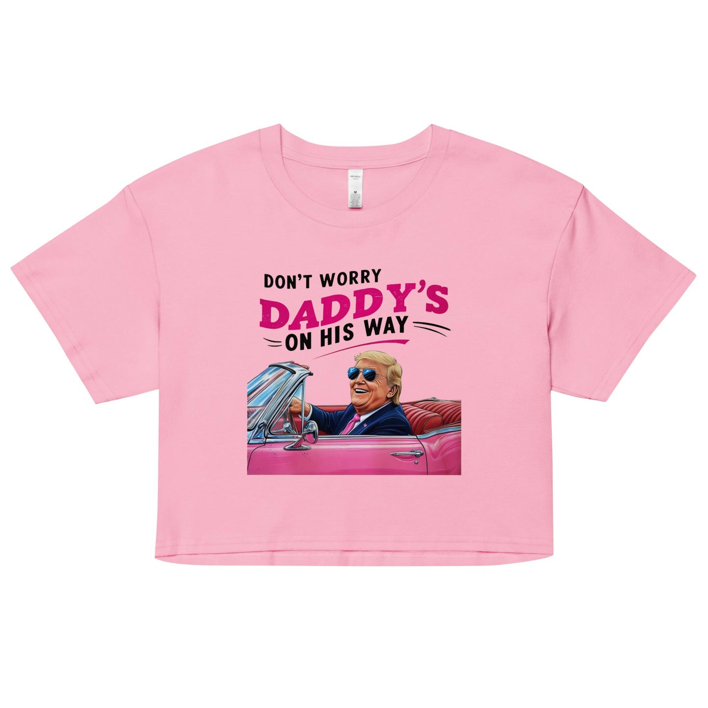 Daddy’s Coming TRUMP Crop Top