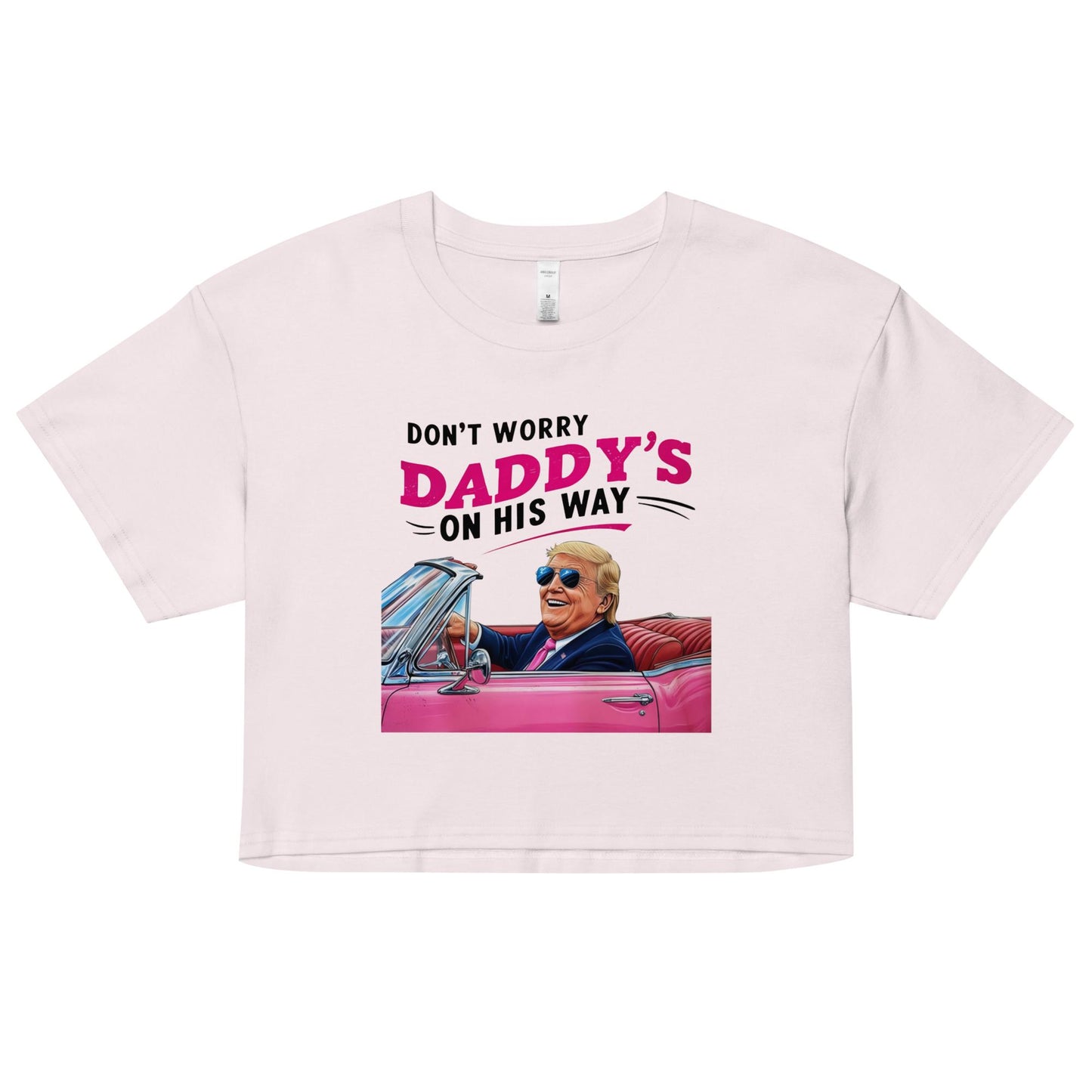 Daddy’s Coming TRUMP Crop Top