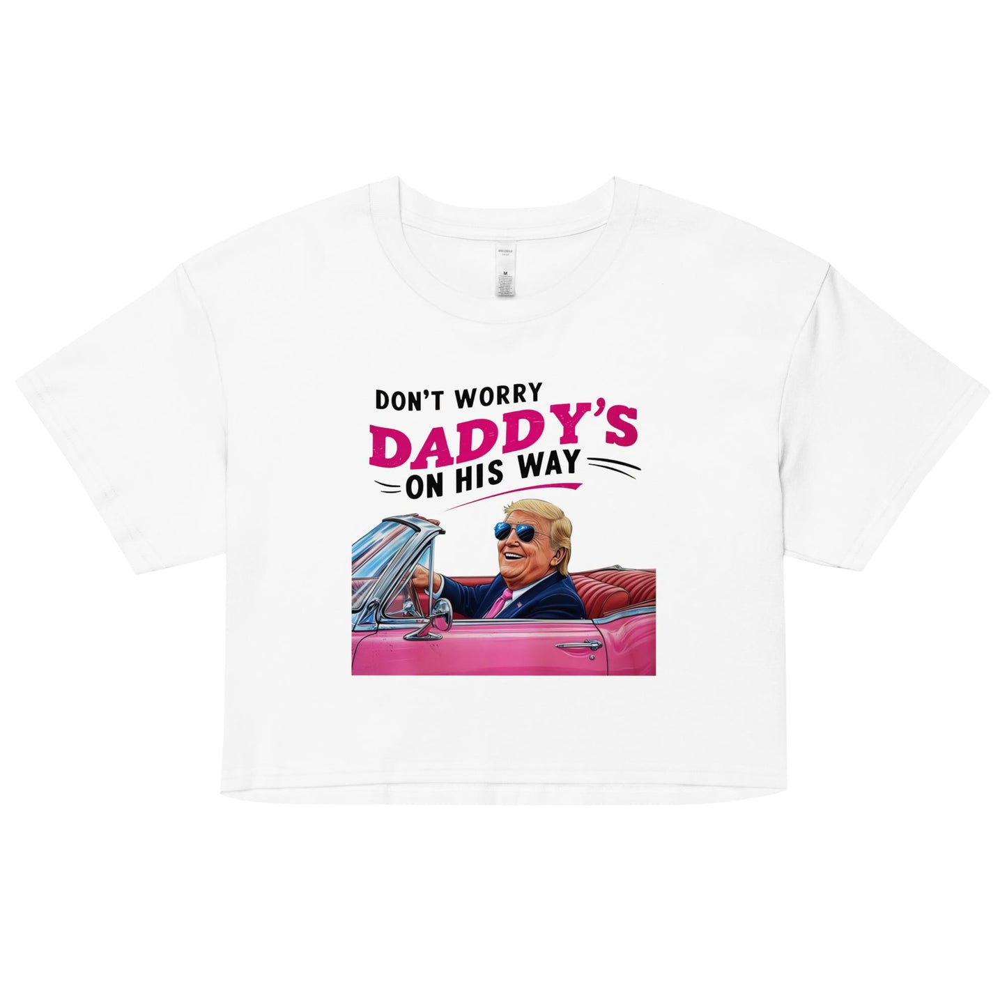 Daddy’s Coming TRUMP Crop Top