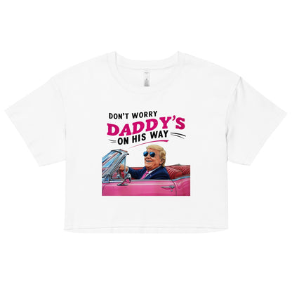 Daddy’s Coming TRUMP Crop Top